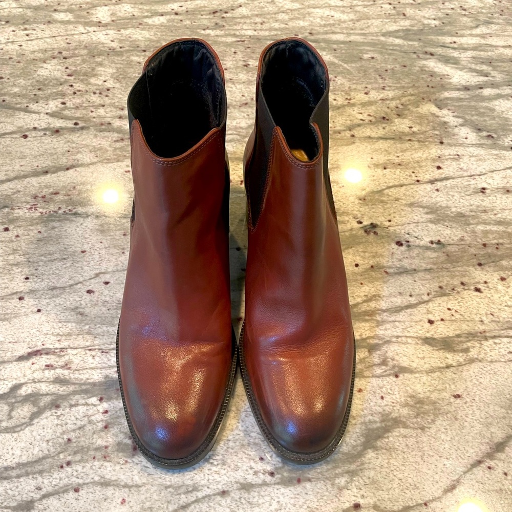 Brown Leather Boots